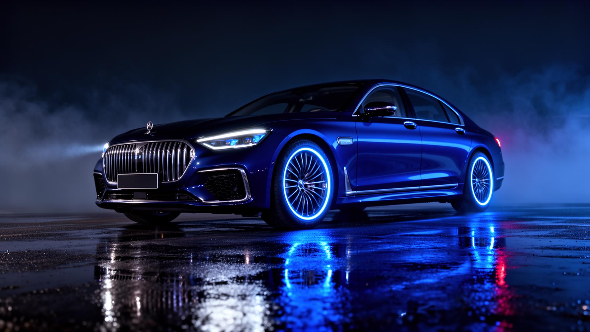 Veículo premium em destaque na Blue Car